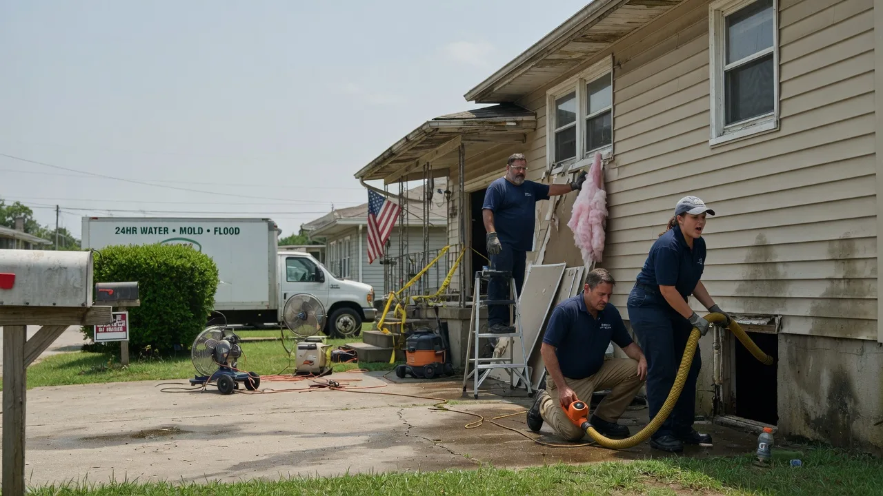 Water Damage Repair in Dacoma, OK near me